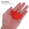 Ipetboom Heart-Shaped Adhesive Bandages for Wounds 20pcs Red Small Breathable Cartoon Bandage Patches Convenient Fingertip Thumb for Light Cuts and Scrapes view 4