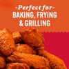 Frozen Fully Cooked Buffalo Style Hot Chicken Wings , Made with bone-in chicken and covered in spicy. With 15 grams of protein per serving, this protein-filled snack is sure to be a favorite at your next game day party, spontaneous get-together or af view 3