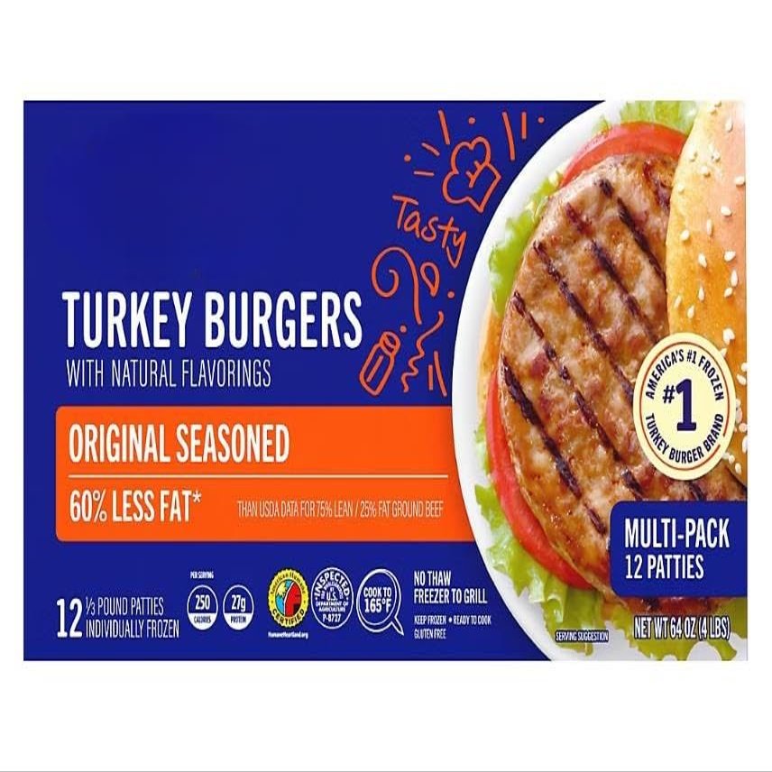 Original Seasoned Frozen Turkey Burgers. These burgers offer a convenient way to share a great meal with someone you love. These burgers go straight from the freezer to the grill or skillet, eliminating the need for thawing and saving you valuable ti