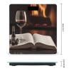 Red Wine Book Bathroom Scale for Body Weight with High Precision Large LCD Backlight Display Digital Weighing Scale with BMI Capacity Up to 180kg view 2