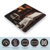 Red Wine Book Bathroom Scale for Body Weight with High Precision Large LCD Backlight Display Digital Weighing Scale with BMI Capacity Up to 180kg view 3