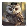 Cute Owl Bathroom Scale for Body Weight with High Precision Large LCD Backlight Display Digital Weighing Scale with BMI Capacity Up to 180kg view 1