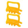TOPPERFUN Beeswax Resin Massage Tools 2pcs Handheld Back Neck Shoulder Massagers Manual Body Massage for Fascia Relief Household Use view 1