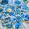 Celestite Geode Heart 8001000g Blue Crystal Cluster for, & Home Decor | Crystals and Stones Gift for Relaxation & Balance view 1