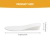 Tofficu Heightening Shock-Absorbing Sports Insoles Pair Breathable Elastic Shoe Cushions with Sweat Absorption for Basketball and Athletic Footwear, White Size 37-38, 3.5cm view 2