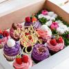 10 Pcs Happy Mother's Day Cake Toppers Acrylic Mirror Design Gold Cupcake Topper Engraved Cake Toppers Dessert Decor for Mother's Day Mom's Birthday Party view 4