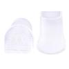 Heel Covers for High Heel Shoes 50/100Pairs Non Slip Heel Protectors Anti Quiet Covers High Heels Wedding Office Repair Mute Patch Universal Fit(Transparent,50Pairs,X-Small) view 1