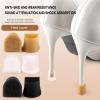 Heel Covers for High Heel Shoes 50/100Pairs Non Slip Heel Protectors Anti Quiet Covers High Heels Wedding Office Repair Mute Patch Universal Fit(Transparent,50Pairs,X-Small) view 2