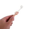 Operitacx 3pcs Non-Slip Soft Bristle Toothbrush Set with Super Bristles for Travel Use, Gentle Yellow Pink Deer Design view 3