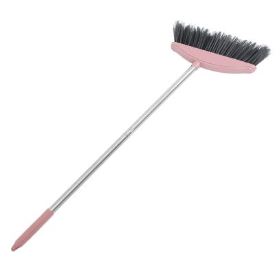 BESPORTBLE Heavy Duty Dust Broom with Long Handle Indoor Outdoor Angle Sweeping Broom for Floor Cleaning for Home Garage Patio Use