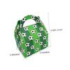 WRITWAA 50pcs Green Soccer Candy Boxes Paper Treat Favor Wrapping Boxes for Birthday Party Supplies view 2