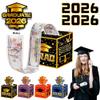2026 Graduation Money Box for Cash Gift Pull,100 Pack Surprise Box Explosion Gift Graduation Gift,DIY Grad Card Box,Graduation Party Supplies for High School & College (Blue) view 3