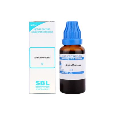 SBL Homeopathic Arnica Montana Mother Tincture (Q) 30ml