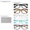 CHEERS DEVICES Reading Glasses Anti-Glare Readers 3-Pack for Men Women view 3