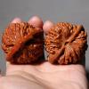 Jade Walnuts, Chinese Walnuts Fidget 2pcs Chinese Exercise Walnuts with Gift Box & Brush Traditional Stress Relief Hand Fidget for Relaxation & Focus (Type C, 39-40mm) view 2