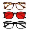 CHEERS DEVICES Reading Glasses Anti-Glare Readers 3-Pack for Men Women view 1