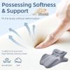 Couples Pillows for Intimacy, Ergonomic Support for Spinal Alignment, Fast Rebound for All Postures, Enhanced Comfort view 4