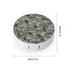 MUMEHAZ Contact Lens Cleaner Army Camouflage 3D Print Art Travel Size Portable Contact Case with Mirror Solution Bottle view 2