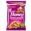 Nongshim Honey Twist Snack, Sweet Crispy Korean Snack, Acacia Honey, Twisted Crinkle Shape, Crunchy Kids Snacks, Big Size Resealable Bag, 10.05 oz (1 Pack) view 1