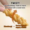 Nongshim Honey Twist Snack, Sweet Crispy Korean Snack, Acacia Honey, Twisted Crinkle Shape, Crunchy Kids Snacks, Big Size Resealable Bag, 10.05 oz (1 Pack) view 3