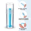 10 Pcs Hard Contact Lens Remover Tool Blue Scleral Lenses Hard Eye Contact Remover with Storage Box, Contact Plunger Suction Cup Lens Inserter Tools for Hard/RGP Lenses view 3
