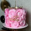 Gold Happy Birthday Cake Topper Mirror Acrylic Cake Sign Topper Cake Decorations DIY Birthday Flower Bouquet Decor Party Supplies Tools view 4