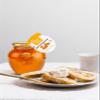 Bake & Tango Raw Honey with Honeycomb - Unfiltered Organic Honey, For Tea, Drizzling, Baking & Snacks, Kosher, 16 oz Glass Jar, Pack of 12 view 3