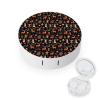 MUMEHAZ Contact Lenses Applicator Removal Tool Kit with Mirror Solution Bottle Wild Animals Deer Rabbit Magic Mushrooms Travel Contact Lens Case Holder view 1