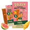 SOLELY - Organic Mango Guava Fruit Jerky - 15 Individually Wrapped Strips - Fruit Leather Made from Dried Fruit - Healthy Snacks for Adults & Kids - Non GMO, Vegan Snacks - 0.8oz (23g) view 1