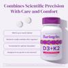 BariMelts Vitamin D3 K2-270 Fast-Dissolving Tablets (9-Month Supply) - Bariatric Vitamins for Women with Vitamin D3 5000 IU and K2 as MK-7, Natural Apple Flavor view 3