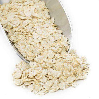 50 LB Organic Rolled Barley Flakes - Whole Grain Barley Flakes - Granola Porridge Baking - Vegan Non-GMO