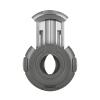 AHGDDA Stainless Steel Cigar Cutter, Precision Oval Double Blade Guillotine Tool, Vibrant Two-Tone Round Clipper, Ergonomic Dual-Loop Handheld Accessory(C) view 2