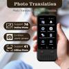 Portable Language Translator Device - 4-Way Voice/Text/Photo Translation, 139 Languages, Real-Time Offline Support, 180H Standby, Ideal Gift for Business Travelers view 2