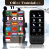 Portable Language Translator Device - 4-Way Voice/Text/Photo Translation, 139 Languages, Real-Time Offline Support, 180H Standby, Ideal Gift for Business Travelers view 4