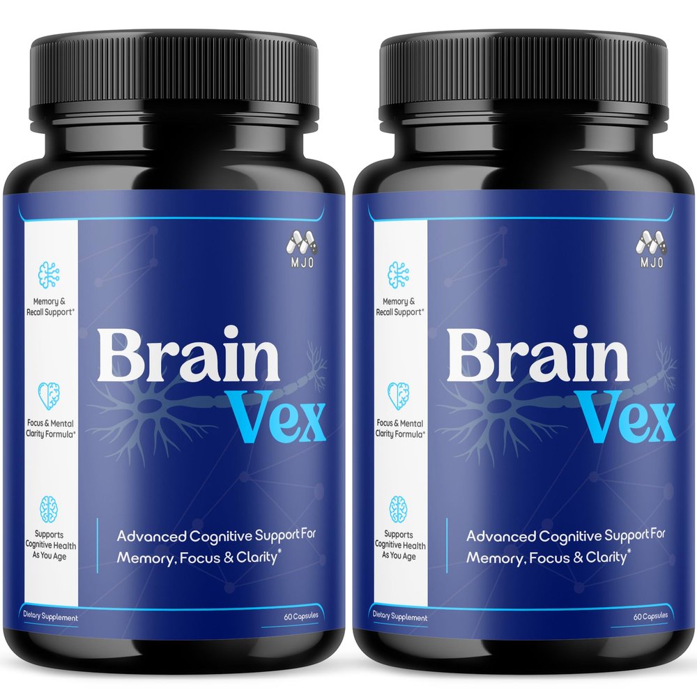 (2 Pack) Brain Vex Capsules, BrainVex Pills with All Natural Ingredient, Advanced BrainVex Capsules Overall Health and Wellness Vitamin Supplement Formula for Max Strength Multivitamins (120 Capsules)