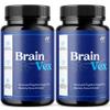 (2 Pack) Brain Vex Capsules, BrainVex Pills with All Natural Ingredient, Advanced BrainVex Capsules Overall Health and Wellness Vitamin Supplement Formula for Max Strength Multivitamins (120 Capsules) view 1