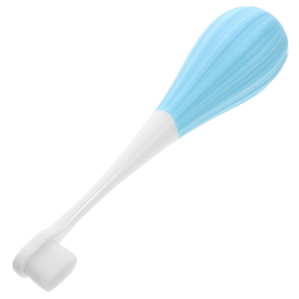 Operitacx Toothbrush for Ages 2-5, Soft Bristle Manual Toothbrush, Blue Color, Fine Soft Bristles, Oral Care Accessory