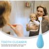 Operitacx Toothbrush for Ages 2-5, Soft Bristle Manual Toothbrush, Blue Color, Fine Soft Bristles, Oral Care Accessory view 3