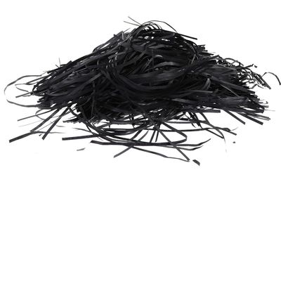 ARTIBETTER Shredded Tissue Paper Crinkle Cut Paper 500g Black Package Grass for Boxes Basket Decoration Wedding Party Supplies