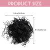 ARTIBETTER Shredded Tissue Paper Crinkle Cut Paper 500g Black Package Grass for Boxes Basket Decoration Wedding Party Supplies view 2