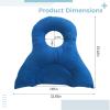 Kronabelle Blue Face Down Pillow for Eye Recovery, Ergonomic Support After Surgery, Retinal Detachment, Vitrectomy view 4