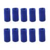 10Pcs Sports Finger Sleeves Arthritis Pain Relief Compression Finger Brace Splint Basketball Volleyball Training Elastic Support Protector for Sports Basketball Baseball Royal Blue view 1