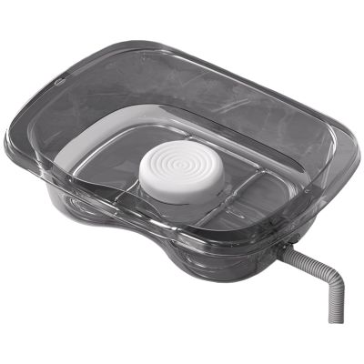 Kronabelle Bedridden Portable Hair Wash Basin, Shampoo Buddy with Neck Support, Hair Washing Tray for Seniors, Extended Drain Hose, Easy Draining