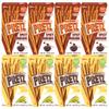 Baked Snack Sticks Variety Pack, 8-Pack, 4 Each of Spicy Barbeque & Sweet Corn, 1.09 oz Individual Snack Sticks, Crunchy & Savory, Perfect for Kids and Adults view 1
