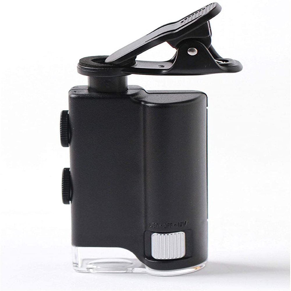 Magnifier Magnifying Glass Magnifier Magnifying Glass with 60X-100X Magnifying Lens&LED Lights,for Reading, Inspection, Soldering, Needlework, Repair, Hobby Crafts