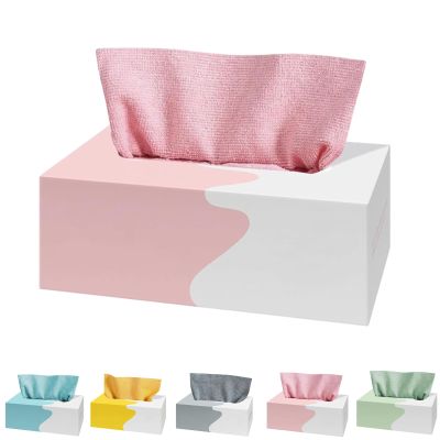 20-Pack Pull-Out Cleaning Cloths, Reusable Microfiber Cleaning Cloths, Super Absorbent Microfiber Cleaning Cloth in Box, Lint-Free for Kitchen Car Care Home Dusting (Pink)