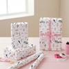 Liobelon Gymnastics Themed Wrapping Paper Roll, 17" x 16.4ft, Pink Gymnastics Pattern Glossy Coated Paper for Birthday, Graduation, Gymnastics Party, Gift Wrapping, DIY Crafts view 2