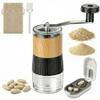 Small Portable Pill Crusher Grinder with Ergonomic Crank Handle,Grinds Pills to Fine Powder for Elderly,Crushes Multiple Small & Large Tablets & Vitamins,for Pets,Feeding Tube,Kids,Home & Travel Use view 1