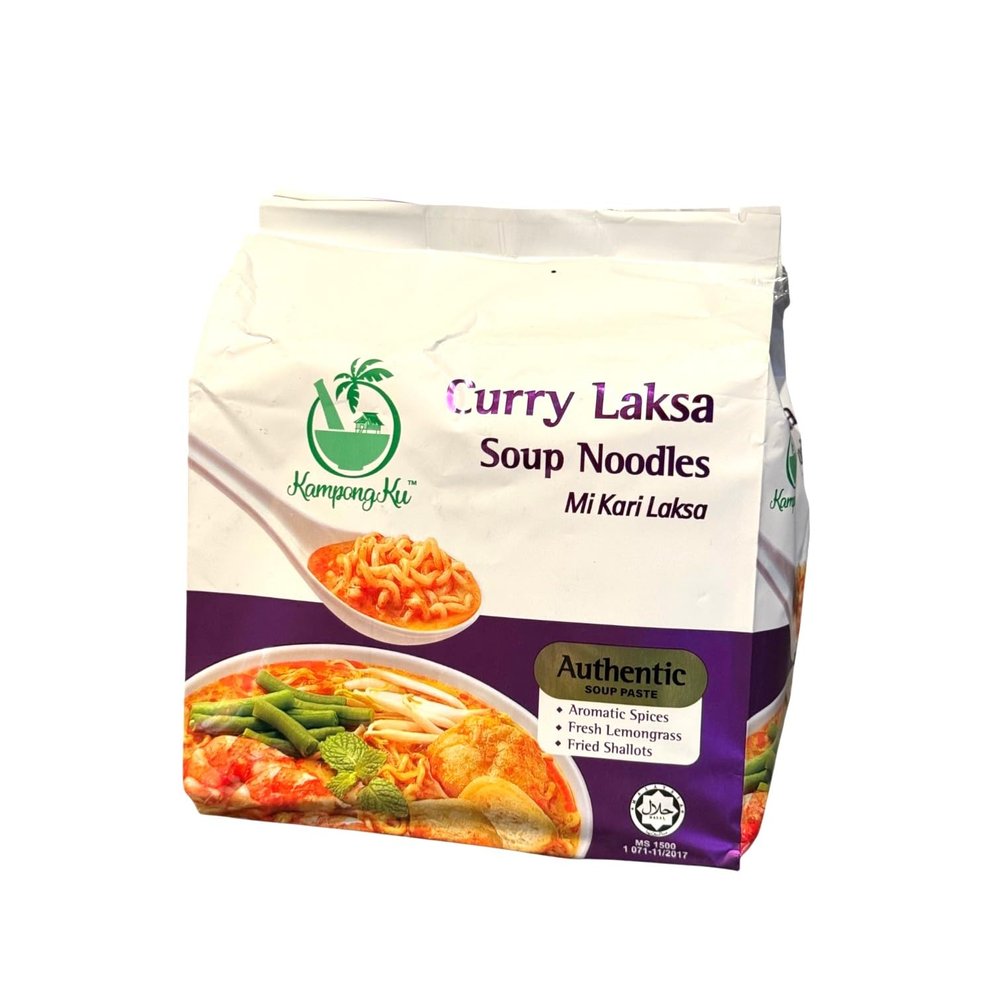 Asia Style Instant Noodles (1 PACK, CURRY LAKSA INSTANT NOODLES)
