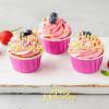 10 Pcs Happy Mother's Day Cupcake Toppers Gold Acrylic Mirror Cake Topper Engraved Cupcake Picks for DIY Cupcake Decoration (10, Gold) view 3